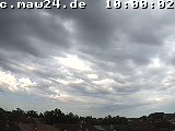 Der Himmel über Mannheim um 10:00 Uhr