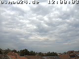 Der Himmel über Mannheim um 12:00 Uhr
