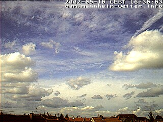 Der Himmel &uuml;ber Mannheim