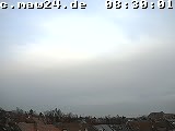 Der Himmel &uuml;ber Mannheim um 8:30 Uhr