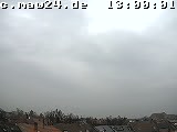 Der Himmel &uuml;ber Mannheim um 13:00 Uhr