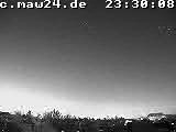 Der Himmel &uuml;ber Mannheim um 23:30 Uhr