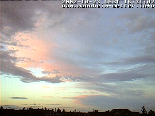 Der Himmel &uuml;ber Mannheim